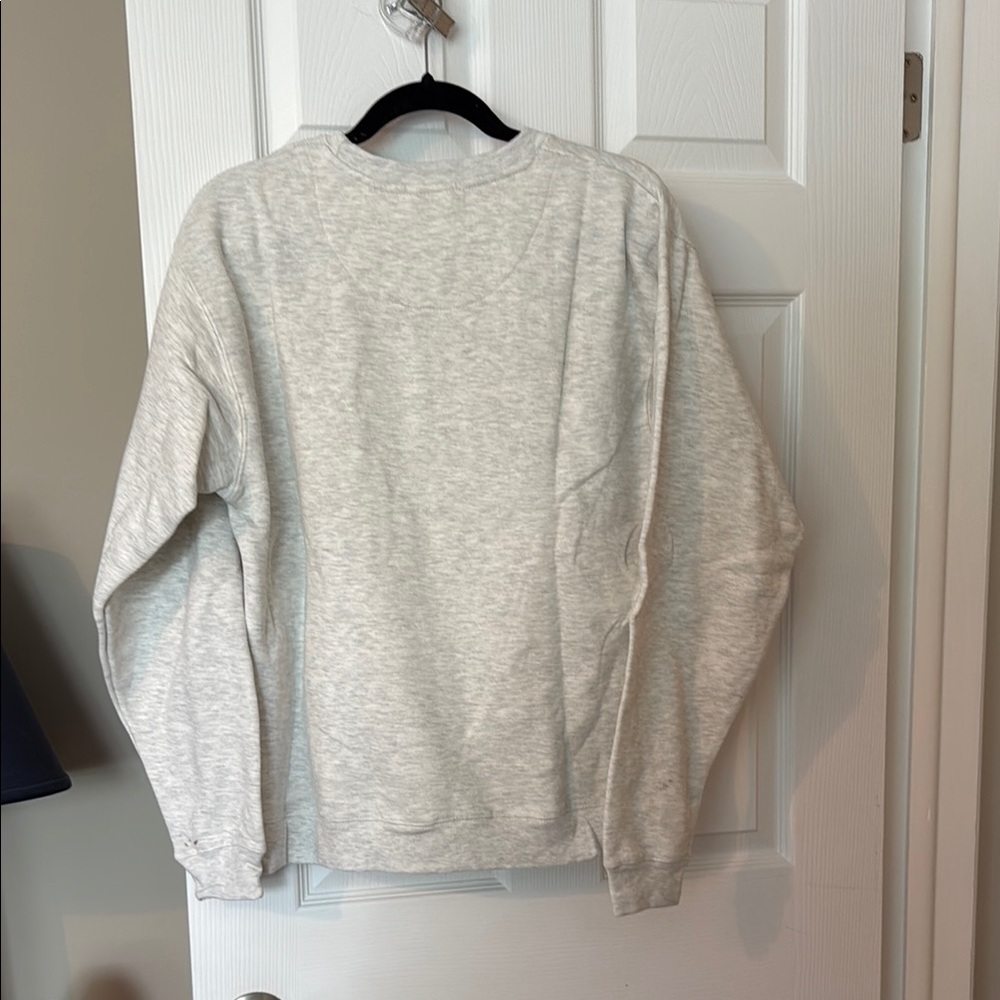 Gray Sweatshirt with Butterfly Design - Picture 2 of 3